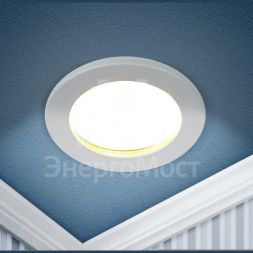 Светильник встраиваемый KL95 WH GX53 IP44 бел. Эра Б0055809