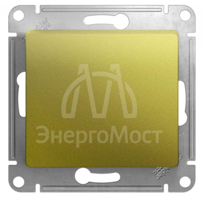 Механизм переключателя 1-кл. СП Glossa 10А IP20 (сх. 6) 10AX фисташк. SchE GSL001061