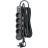 Удлинитель 3х5м с заземл. 10А IP20 USB 2500Вт 220В ПВС 3х1 с выкл. черн. КОСМОС YKsm5m4g-Z-VU10А-B
