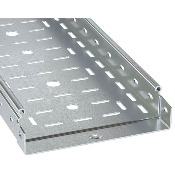 Лоток листовой перфорированный 300х50 L3000 сталь 1мм DKC 3526510