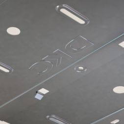 Лоток листовой перфорированный 300х50 L3000 сталь 1мм DKC 3526510