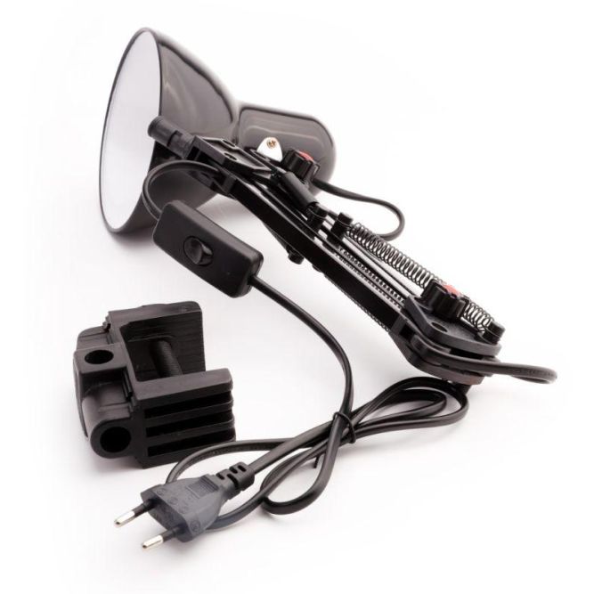 Светильник UF-312P С02 настол. 230В 60Вт черн. Ultraflash 12895