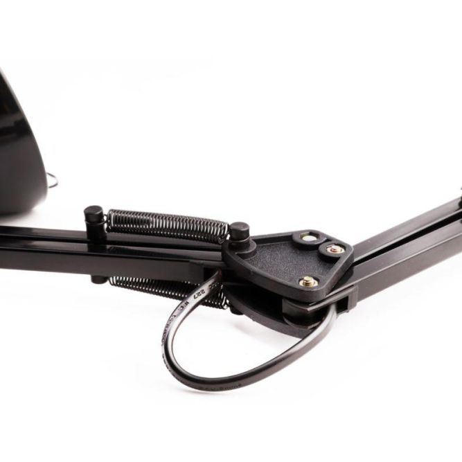 Светильник UF-312P С02 настол. 230В 60Вт черн. Ultraflash 12895