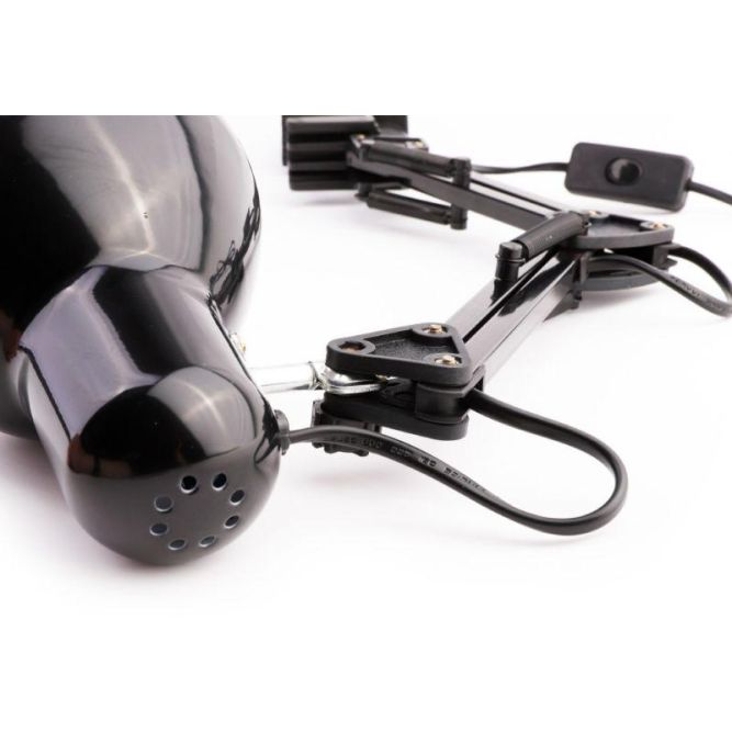 Светильник UF-312P С02 настол. 230В 60Вт черн. Ultraflash 12895