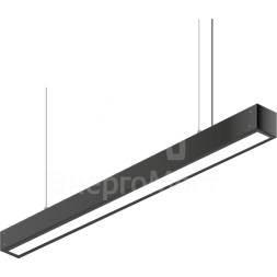 Светильник светодиодный ДБО 1103 54Вт 4000К IP40 1590х60х55 линейный опал черн. EKF TBL-1103-O-54-B-4K-40