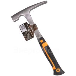Молоток каменщика Вихрь 600гр., цельнометаллический, двухкомпонентная рукоятка