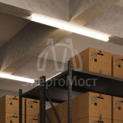 Светильник светодиодный ДСП 36Вт 4000К IP65 линейный мат. (аналог ЛСП 2х36Вт) Gauss 143425236