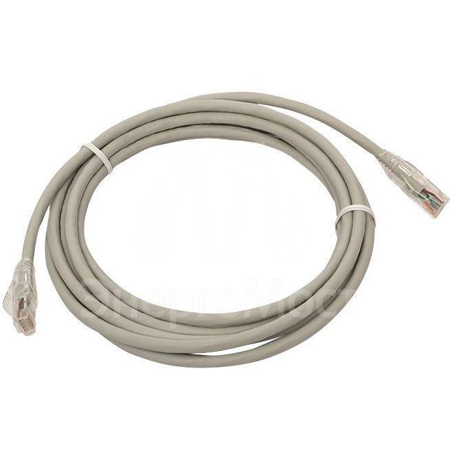 Патч-корд кат.5E UTP неэкранир. PVC сер. 5.0м TERACOM PRO EKF TRP-5EUTP-PVC-5M-GY