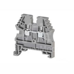 Клеммник на DIN-рейку 2.5кв.мм сер. AVK2.5(RP) Klemsan 304120RP