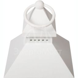 Фонарь декоративный со свечкой бел. корпус 10.5х10.5х24см тепл. бел. Neon-Night 513-042