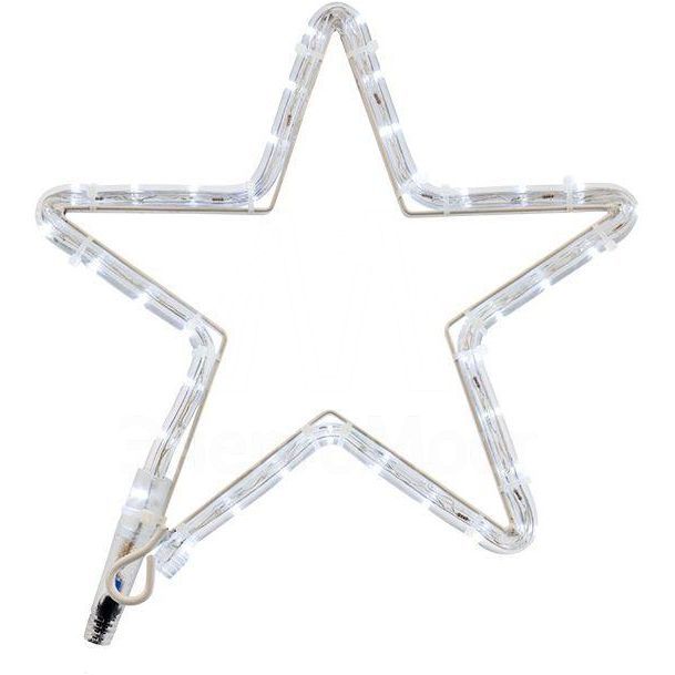 Фигура светодиод. &amp;quot;Звездочка&amp;quot; 30х28см 2Вт 220В IP44 бел. NEON-NIGHT 501-211-1