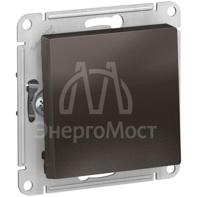 Механизм переключателя перекрестного 1-кл. СП AtlasDesign 10А IP20 (сх. 7) 10AX мокко SchE ATN000671