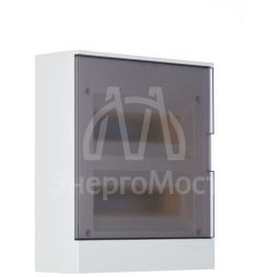 Бокс настенный Basic E 24М сер. прозр. дверь (с клемм) ABB 1SZR004002A2207