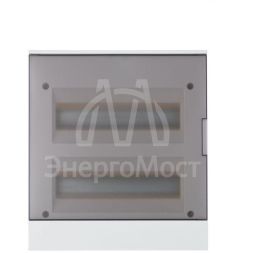 Бокс настенный Basic E 24М сер. прозр. дверь (с клемм) ABB 1SZR004002A2207