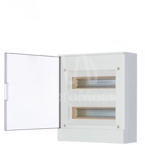 Бокс настенный Basic E 24М сер. прозр. дверь (с клемм) ABB 1SZR004002A2207