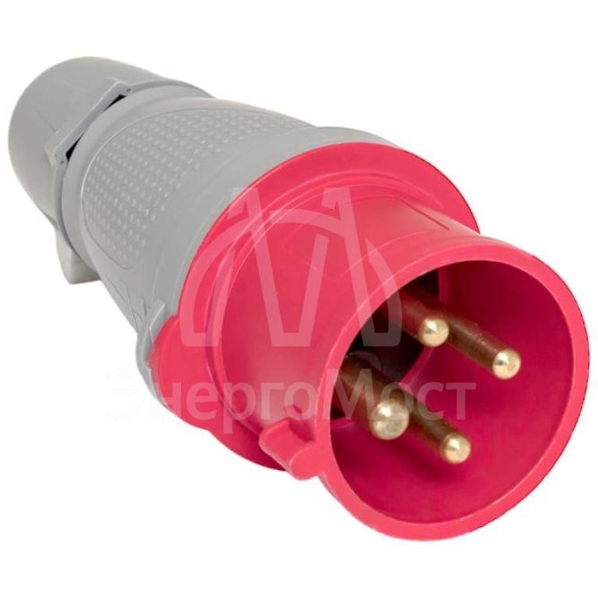 Вилка переносная 024 3Р+РЕ 32А 380В IP44 PROxima EKF ps-024-32-380-PRO