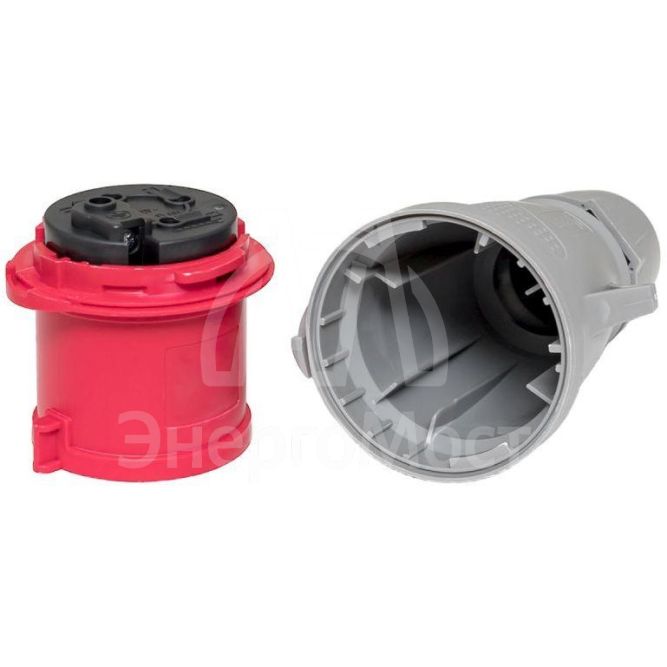 Вилка переносная 024 3Р+РЕ 32А 380В IP44 PROxima EKF ps-024-32-380-PRO