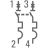 Выключатель автоматический модульный 2п C 4А 4.5кА ВА 47-63 PROxima EKF mcb4763-2-04C-pro