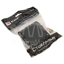 Выключатель 1-кл. Стокгольм 10А винт. клеммы механизм черн. PROxima EKF EZV10-021-20