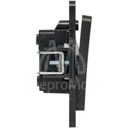 Выключатель 1-кл. Стокгольм 10А винт. клеммы механизм черн. PROxima EKF EZV10-021-20