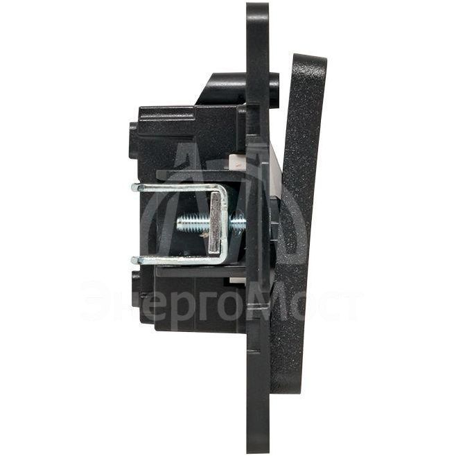 Выключатель 1-кл. Стокгольм 10А винт. клеммы механизм черн. PROxima EKF EZV10-021-20