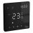 Термостат программируемый ArtGallery 16А с Wi-Fi для электрич. теплого пола моноблочный черн. SE GAL001038