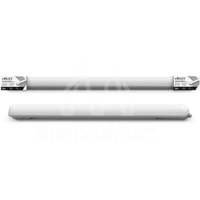 Светильник светодиодный герметичный транзитный ДСП-159Т 36Вт 6500К 125лм/Вт 4500лм 1200х64х60мм IP65 NEOX 4690612048345