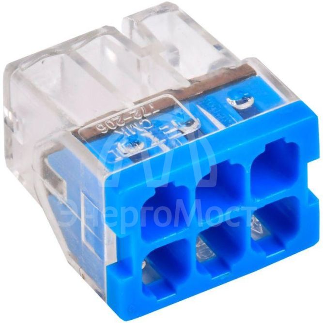 Клемма строительно-монтажная СМК 772-206 (уп.4шт) IEK UKZ30-206-004