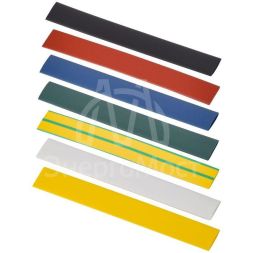 Набор трубок термоусадочных нг-LS 8/4 100мм 7 цветов по 3шт IEK UDR10-008-004-021-S