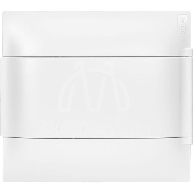 Щиток пластиковый встраиваемый Practibox S 1х8 бел. дверь Leg 134548