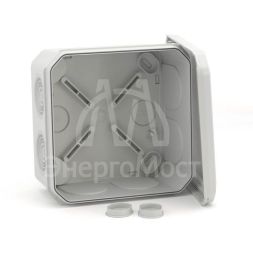 Коробка ответвительная с 8+2 каб. вводами d25/20мм IP55 100х100х50мм DKC 53800