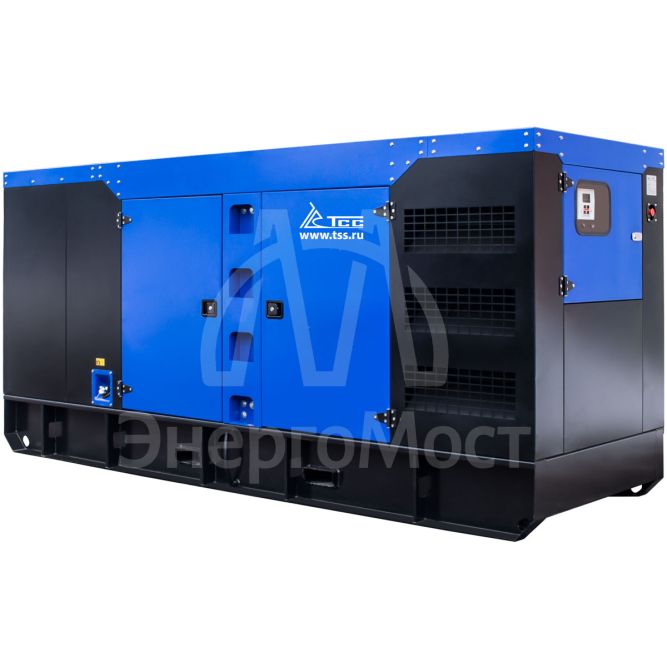 Дизельный генератор ТСС АД-250С-Т400-2РКМ5 ПРОФ в шумозащитном кожухе