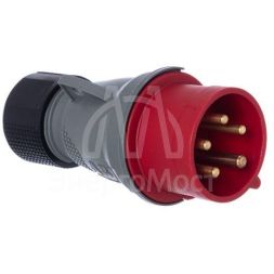 Вилка кабельная Easy&amp;amp;Safe 416EP6 16А 3P+N+E IP44 6ч ABB 2CMA101967R1000