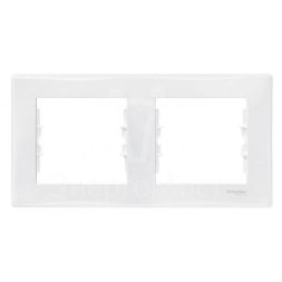 Рамка 2-м Sedna горизонт. бел. SchE SDN5800321