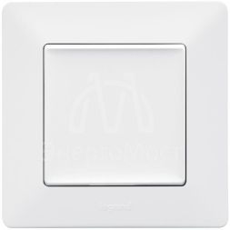 Панель лицевая Valena Life для 1-кл. выкл. бел. Leg 755000