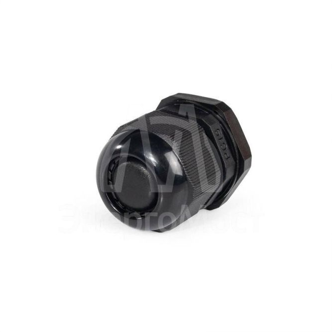 Ввод кабельный пластиковый PG 19 (12-16 мм) черн. (уп.50шт) Fortisflex 88644
