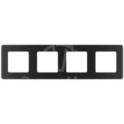 Рамка 4-м Inspiria антрацит Leg 673963