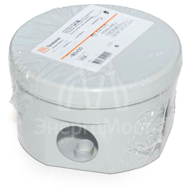 Коробка распределительная ОП безгалогенная (HF) 80х50 Промрукав 40-0120