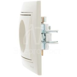 Розетка телевизионная оконечная TV СП Mira крем./крем. LEZARD 701-0303-130