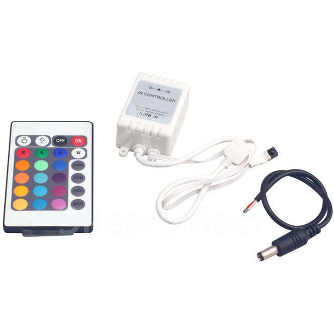 Контроллер RGB ZC-1000RC 12В 3х2А=72Вт (IR) JazzWay 3327385