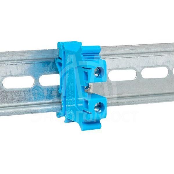 Колодка клеммная винтовая 10 UT син. EKF scr-ut-10-b