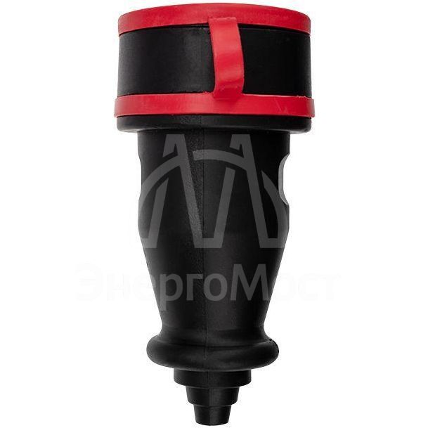 Розетка переносная влагозащ. с крышкой 3P+PE 32А IP44 каучук Rexant 111-012