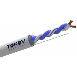 Кабель витая пара U/UTP 1х2х24AWG кат.5E PVC indoor 305м (м) TOKOV ELECTRIC TKE-C06-U12-5E-305-PVC