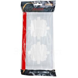 Рамка 2-мест. горизонт. ZIMA бел. LEZARD 704-0200-147