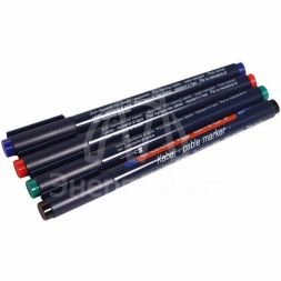 Набор маркеров E-8407 4S 0.3мм (для маркировки кабелей) черн./красн./зел./син. Edding 09-3997