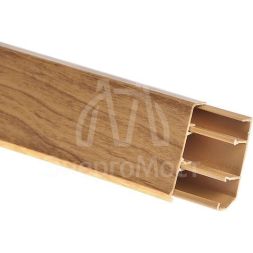 Кабель-канал плинтусный 50х10х18 L2500 пластик бук Ruvinil РКП-38М