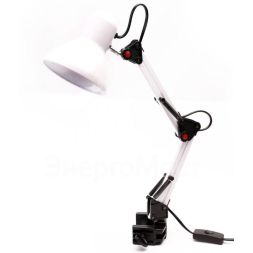 Светильник UF-312P С01 настол. 230В 60Вт бел. Ultraflash 12894