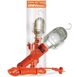 Светильник переносной ПВС 2х0.75 с выкл. 15м 220В UNIVersal 966U-0115