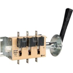 Выключатель-разъединитель ВР32У-31B31250 100А 1 напр. с дугогасит. камерами съемная лев./прав. рукоятка MAXima EKF uvr32-31b31250