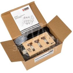 Выключатель-разъединитель ВР32У-31B31250 100А 1 напр. с дугогасит. камерами съемная лев./прав. рукоятка MAXima EKF uvr32-31b31250